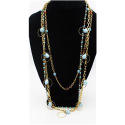 JOAN RIVERS 3 STRAND FASHION NECKLACE