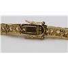 Image 3 : TWO STERLING SILVER GOLD TONED BRACELETS
