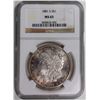 Image 1 : 1881-S MORGAN SILVER DOLLAR NGC MS 65