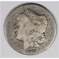1879-CC MORGAN SILVER DOLLAR VG