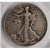 Image 2 : RARE! 1946 WALKING LIBERTY HALF DOLLAR PCGS F-VF15