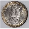 Image 2 : 1893 ISABELLA QUARTER RNG GRADED GEM BU