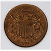 Image 2 : 1865 TWO CENT CCGS GRADED GEM BU RED