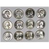 Image 1 : GEM BU SILVER WASHINGTON QUARTERS