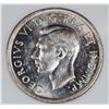 Image 2 : 1947 BLUNT 7 CANADA SILVER DOLLAR GEM BU NGP