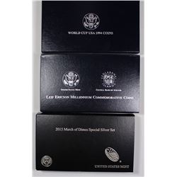 U.S. COMMEMORATIVE SILVER DOLLARS