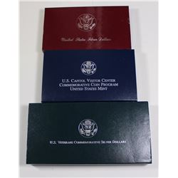 U.S. COMMEMORATIVE SILVER SETS