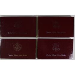 (4) 1983-1984 PROOF OLYMPIC COMMEMS