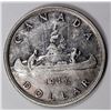 Image 1 : 1947 CANADIAN SILVER DOLLAR AU