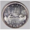 Image 1 : 1946 CANADIAN SILVER DOLLAR CH BU++ NICE!