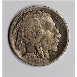 1913-D TYPE 2 BUFFALO NICKEL FULL XF
