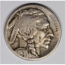 1921-S BUFFALO NICKEL FINE KEY DATE! NICE!