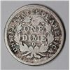 Image 2 : 1838-O LIBERTY SEATED DIME. NO STARS NICE VG+