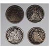 Image 1 : SEATED DIMES: (3) 1838 AND 1839