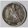 Image 1 : 1864-S SEATED DIME VG/FINE VERY RARE!
