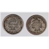 Image 2 : SEATED DIME 1873-S VG & 1874 XF