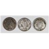 Image 2 : SEATED DIMES: 1875 AND (2) 1875-CC
