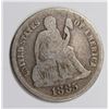 Image 1 : 1885-S SEATED DIME GOOD VERY RARE! NICE COIN!