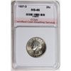 Image 1 : 1937-D WASHINGTON QUARTER CCGS GEM BU