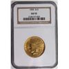 Image 1 : 1909 $10 GOLD INDIAN NGC AU 55 NICE!