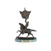 Image 1 : Buffalo Signal Bronze Replica By Frederic Remington