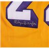 Image 2 : PSA Certified Elgin Baylor Autographed Basketball Jersey