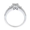 Image 3 : 0.98 ctw Diamond Ring - 18KT White Gold
