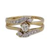Image 2 : 0.45 ctw Diamond Ring - 14KT Yellow Gold