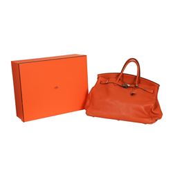 Hermes Orange  Birkin 40 Handbag - Circa 2005