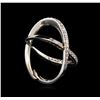 Image 2 : 0.50 ctw Diamond Ring - 14KT White Gold