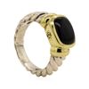 Image 4 : David Yurman Black Onyx Ring - Sterling Silver and 14KT Yellow Gold