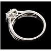 Image 3 : 0.74 ctw Diamond Ring - 14KT White Gold