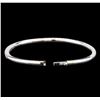 Image 3 : 14KT White Gold 0.39 ctw Diamond Bracelet