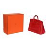 Image 2 : Hermes Red Alligator Birkin 35 Handbag - Circa 2011