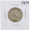 Image 1 : 1914 Barber Head Quarter Coin