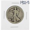 Image 1 : 1921-S Walking Liberty Half Dollar Silver Coin