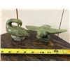 Image 1 : GR OF 2, SOAPSTONE BIRD CARVINGS