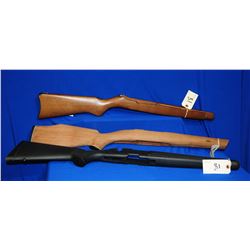 Lot of 3 Gun Stocks
