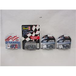 FOUR DIE CAST STOCK CARS