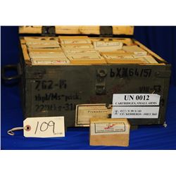 Box lot 7.62 x 25 Ammo