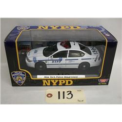 Motor Max NYPD Die Cast Car