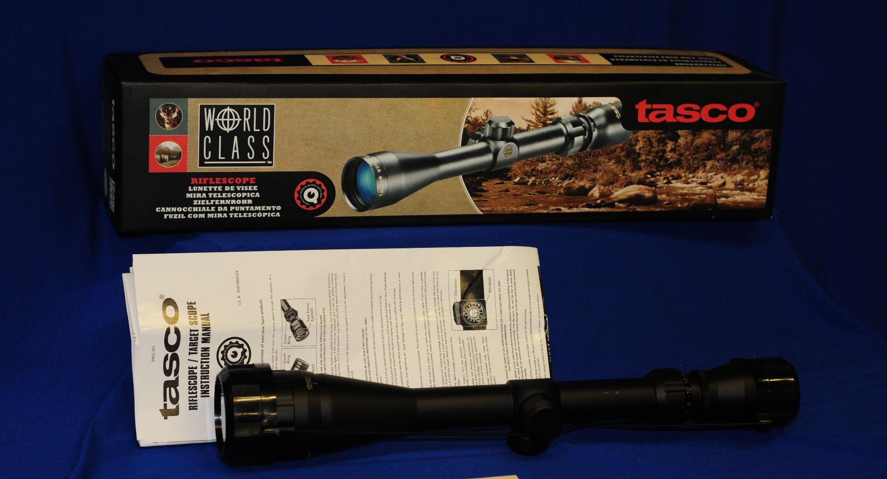 Like New Tasco 4 16 X 40 Scope Landsborough Auctions like-new-tasco-4-16-x-40-scope-landsborough-auctions