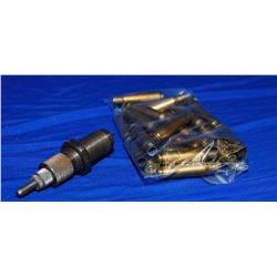 Box Lot 30-06 Brass & Ammo