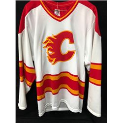 CALGARY FLAMES HOCKEY JERSEY (SIZE SMALL)