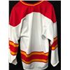 Image 2 : CALGARY FLAMES HOCKEY JERSEY (SIZE SMALL)