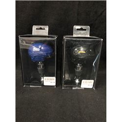 CANUCKS/ BRUINS GIFTWARE LOT (BOTTLE STOPPERS)
