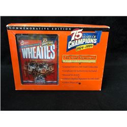 COMMEMORATIVE EDITION 24K GOLD SIGNATURE WHEATIES MINI BOX COLLECTIBLES (LEGENDS TEAM U.S.A HOCKEY)