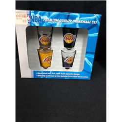 NBA PREMIUM QUALITY DRINKWARE SET (L.A LAKERS)