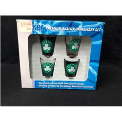 NBA PREMIUM QUALITY DRINKWARE SET (BOSTON CELTICS)
