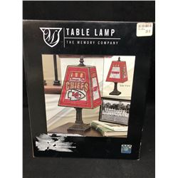 NFL TABLE LAMP (KANSAS CITY CHIEFS)